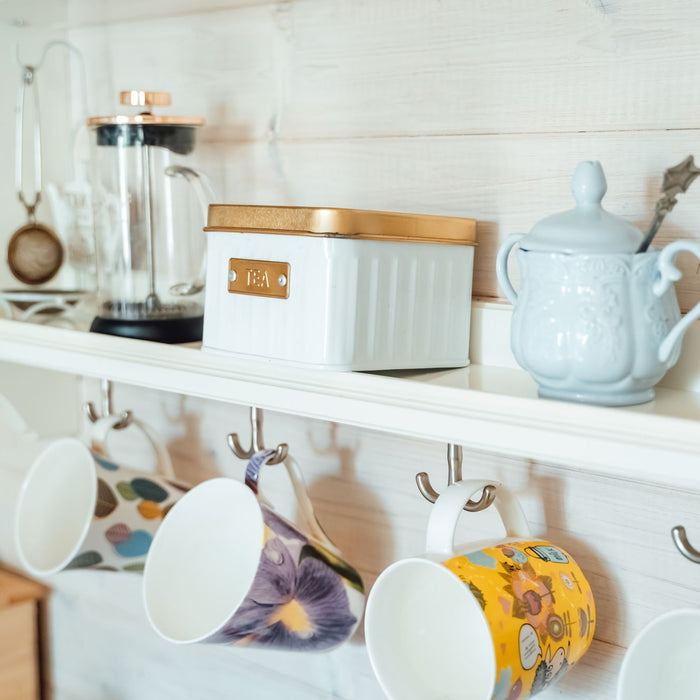 Organize Your Coffee and Tea Station