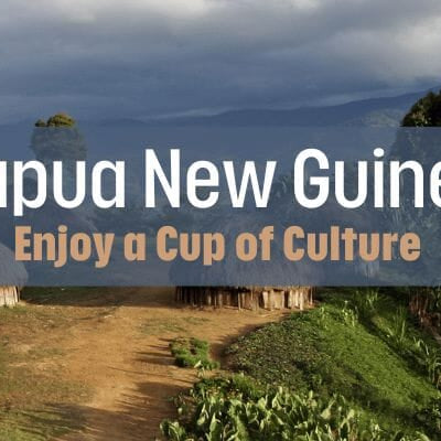 Papua New Guinea Coffee Farm Village
