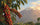Coffee tree with ripe coffee cherries on it and with Mount Kilimanjaro in the background