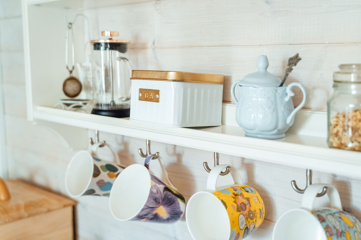 Organize Your Coffee and Tea Station