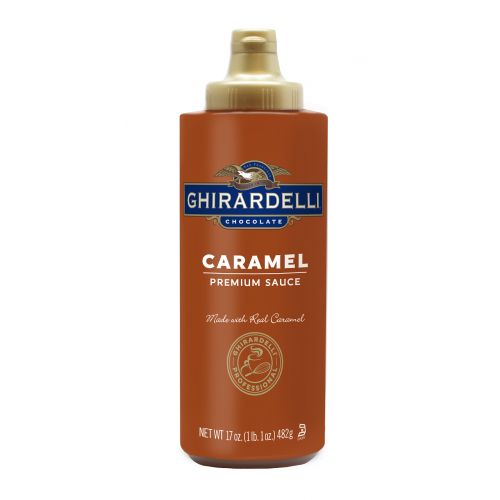 Ghirardelli Caramel Sauce Squeeze Bottle, 17 oz