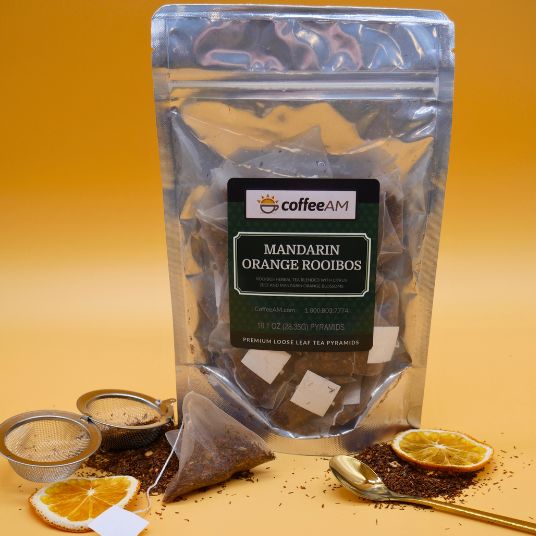 Mandarin Orange Rooibos Pyramid Tea