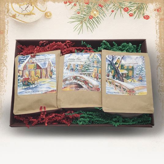 Holly Jolly Coffee Holidays Gift Set