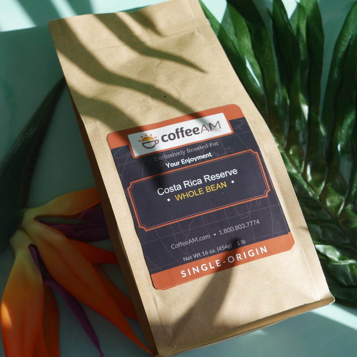 Bag of Costa Rica Reserve Whole Bean Coffee