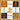 Coffee AM branding with icons and text on a beige background