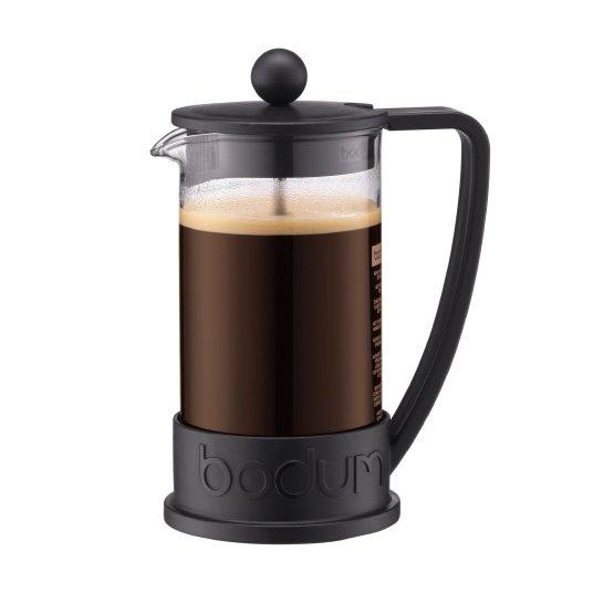 Bodum Black Brazil French 3 Cup Press Coffee Maker