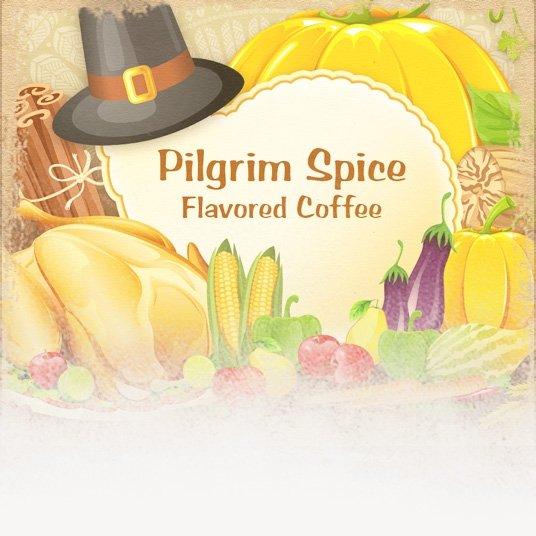 pilgrim-spice-flavored-coffee-thanksgiving-theme