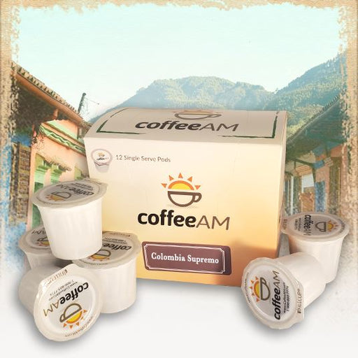 Colombia Supremo Coffee, Single Serve