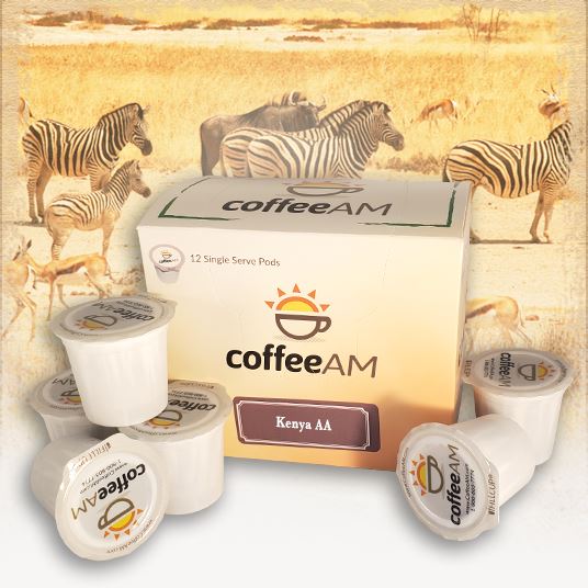 Kenya AA Coffee, Single Serve