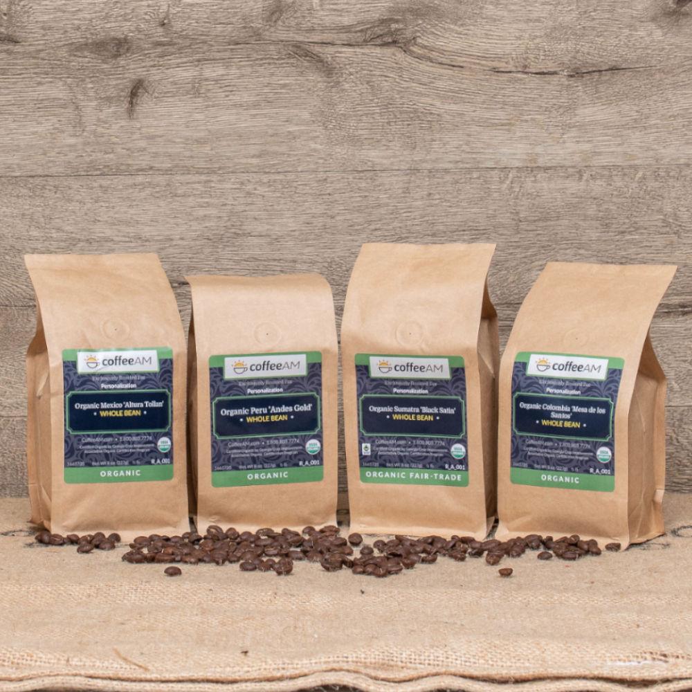 organic coffee gift set