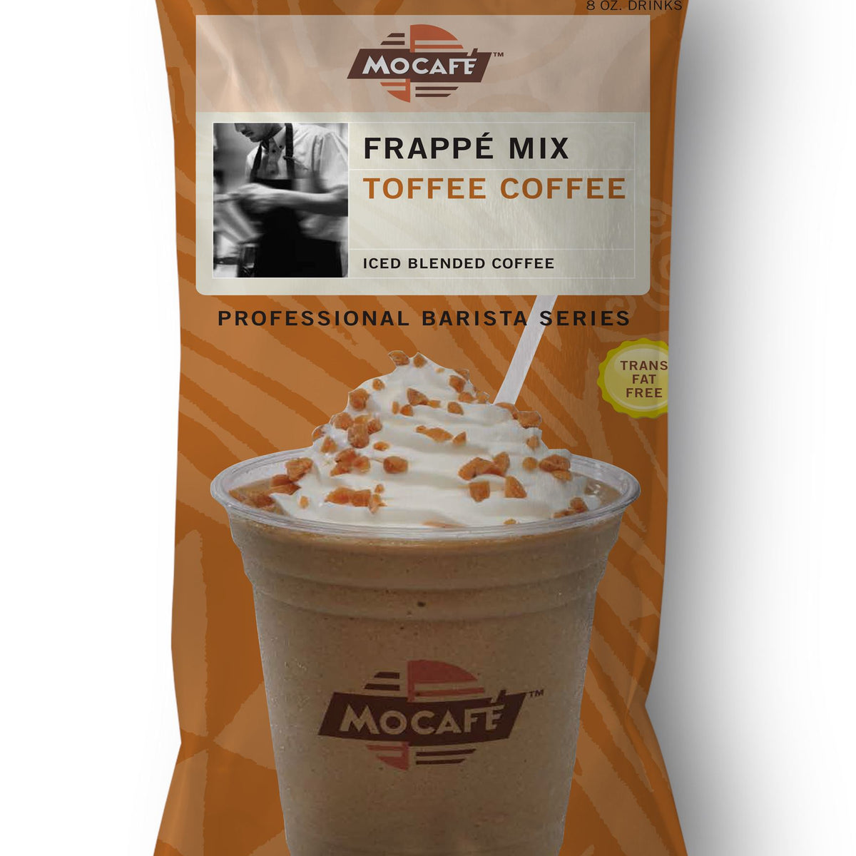 Mocafe Toffee Coffee Frappe Mix, 3 lb Bag — CoffeeAM