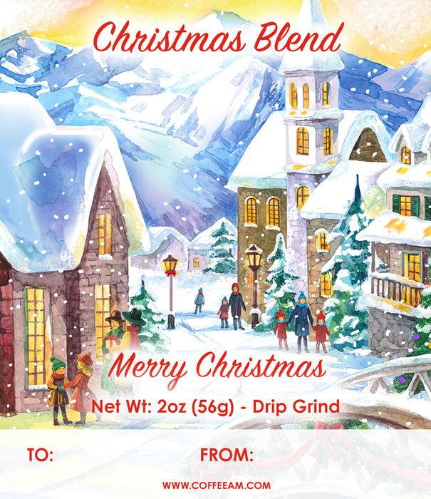 Holiday Coffee Gift Tags