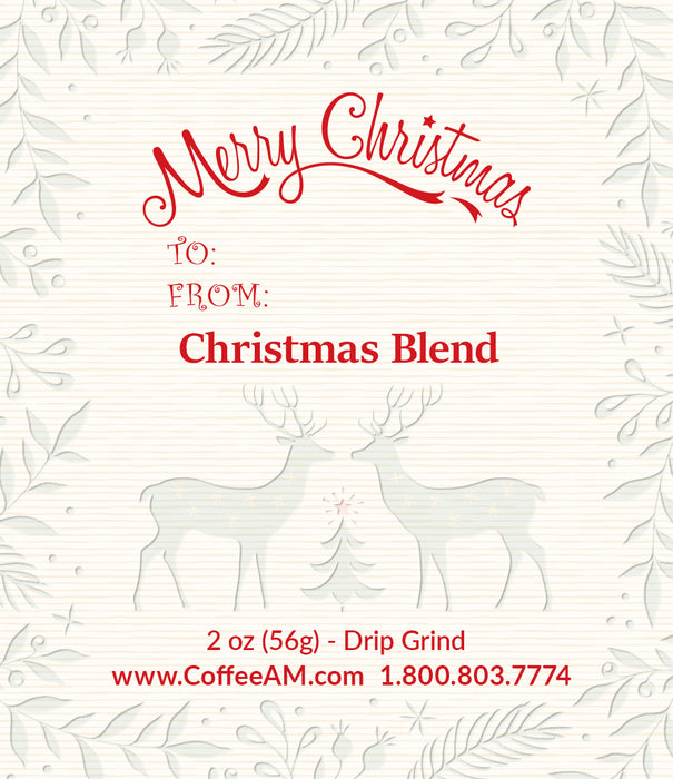 Holiday Coffee Gift Tags
