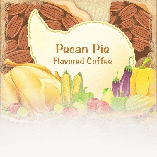 pecan-pie-flavored-coffee-thanksgiving-theme