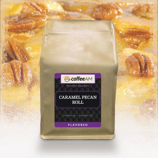caramel-pecan-roll-flavored-coffee