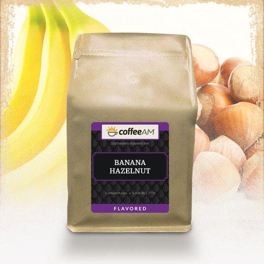 banana-hazelnut-flavored-coffee