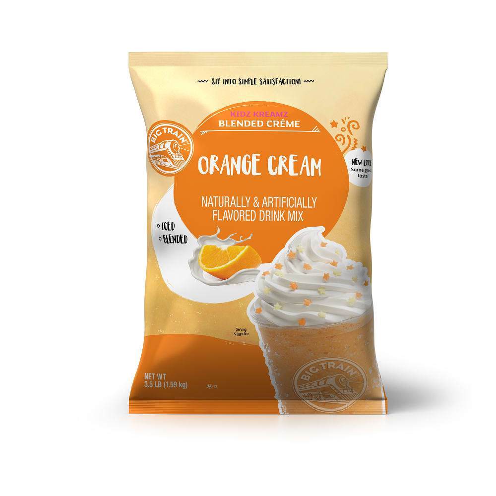 Big Train Orange Cream Kidz Kreamz Frappe Mix (3.5lb Bag) — CoffeeAM